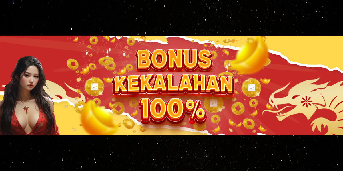 bonus kekalahan slot 100%